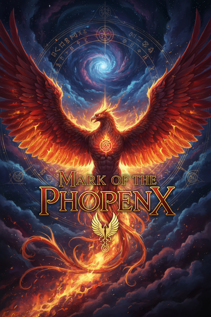 The Mark Of The Phoenix Book series and Merchandise
