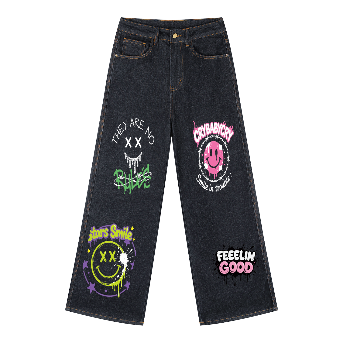 Women's Straight-Leg Denim Jeans