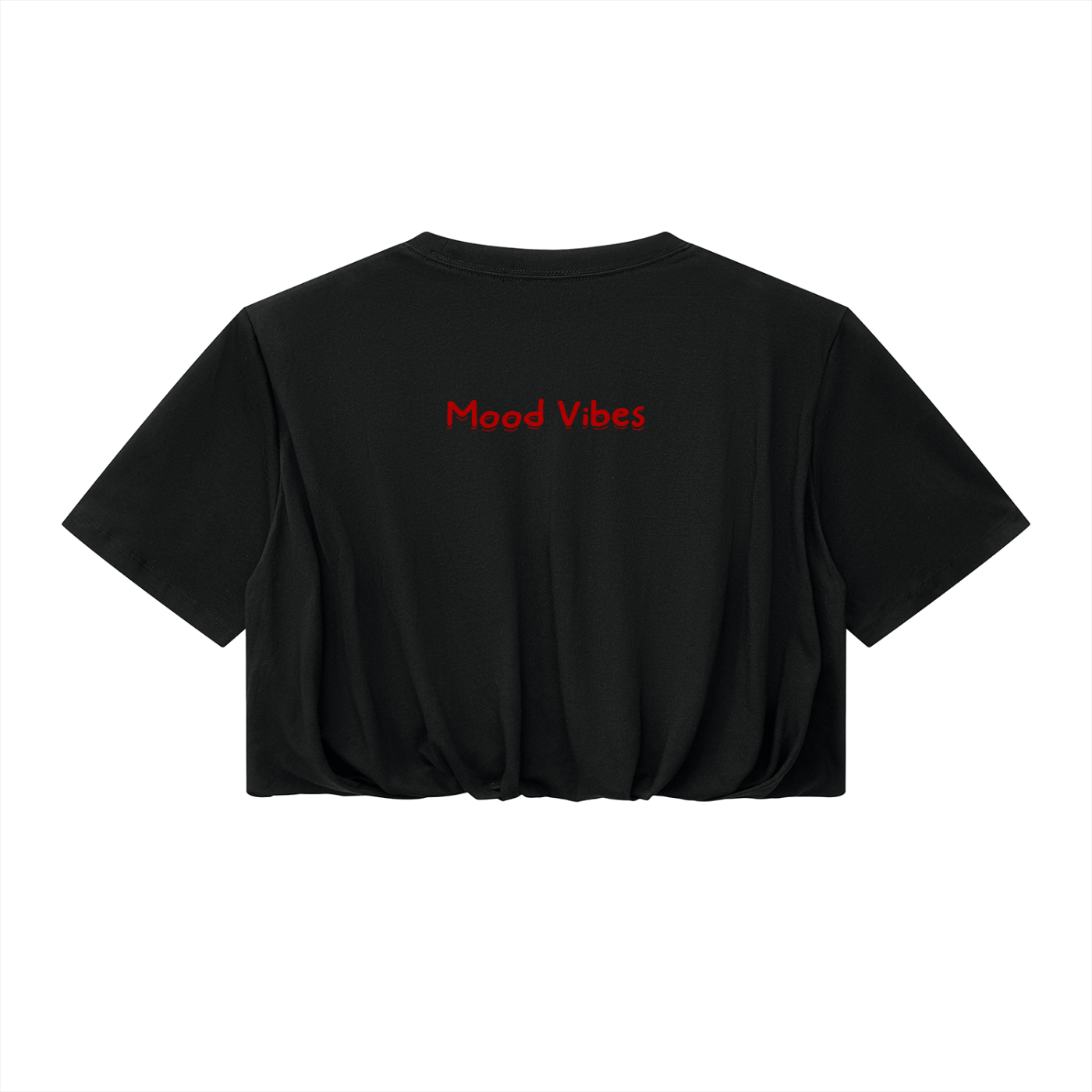 Women’s Crop Bubble Hem T-Shirt