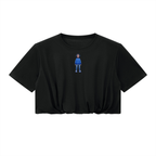 Women’s Crop Bubble Hem T-Shirt